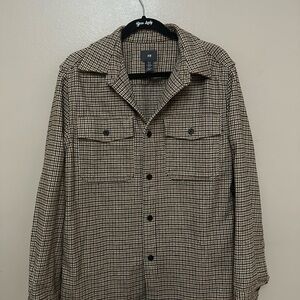 H&M Houndstooth Overshirt / Shacket – Size M
